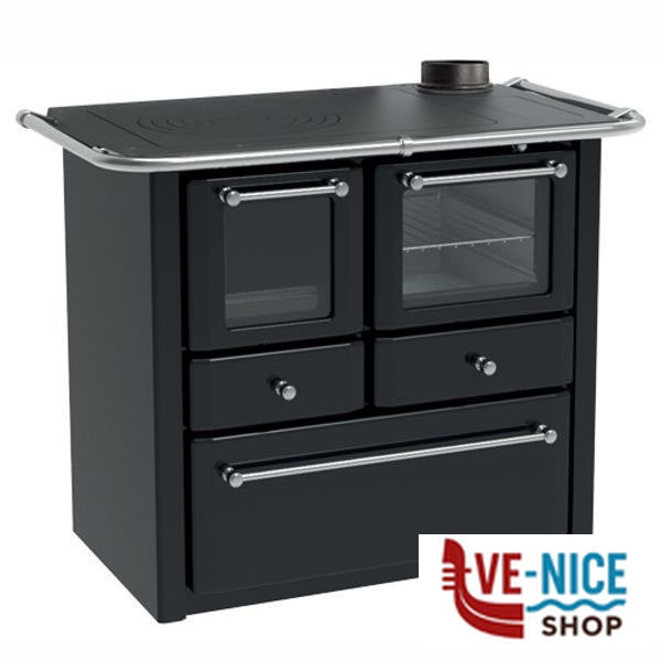 CUCINA LEGNA GAIA 4,5 ANTRACITE LINCAR LCLX014940XX0609-5S CUCINE LEGNA F - immagine 3