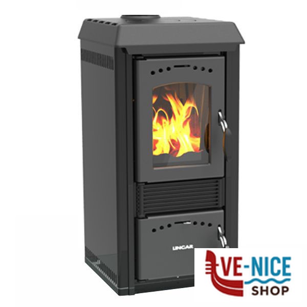STUFA LEGNA GIOIA ANTRACITE LINCAR LSLX047065XX0609-4S STUFE LEGNA F - immagine 2