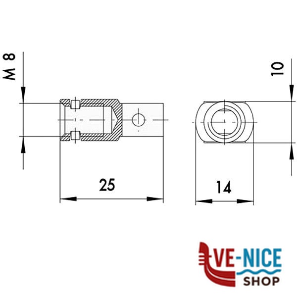 BOCCOLE ANTISVITAMENTO Pz 2 06290-10-0 CISA 06290.10.0 CISA VARIE S - immagine 2