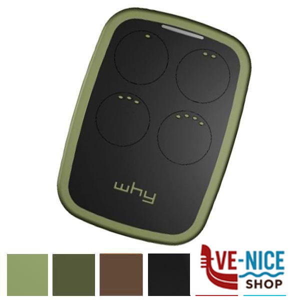 RADIOCOMANDO MULTI.WHY EVO NOA LICORICE BLAC. SICE 4791018 SICE RADIOCOMANDI UNIVERSALI S - immagine 2