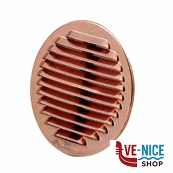 GRIGLIA RAME 125 TONDA RETE 90 GTR100R-Y GRIGLIE AREAZIONE F - immagine 3
