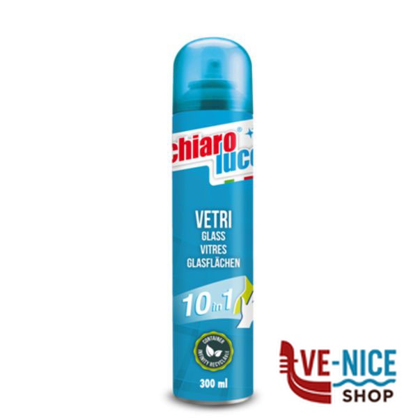 DETERGENTE VETRI SPRAY ml 300 CHIARO LUCE 1DET400-0366 CHIARO LUCE C - immagine 2