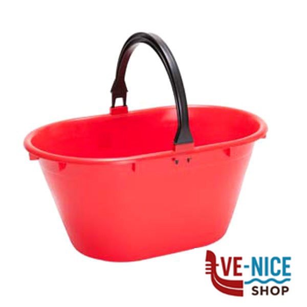 CESTA OVALE MANICO PLASTICA l 20 ICS P29000+P29001 CESTE FRUTTA C - immagine 5