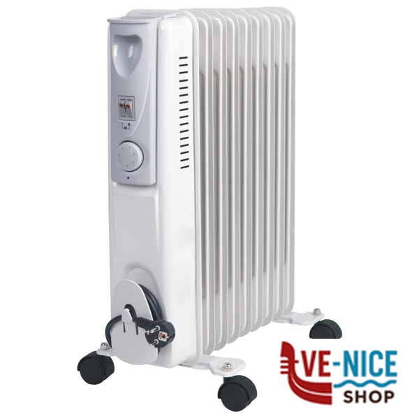 TERMORADIATORE 9 ELEMENTI W2000 SYNTESY 01559 SH-29-9 STUFE ELETTRICHE F - immagine 3