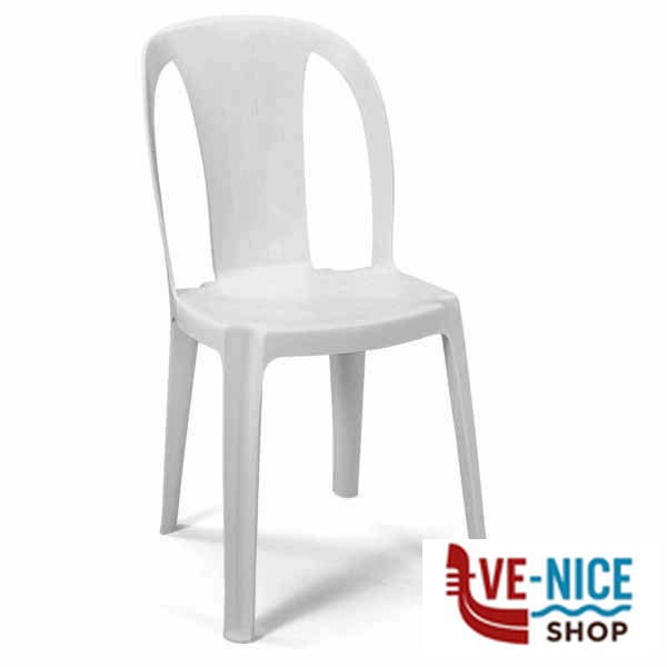 SEDIA RESINA TIUANA BIANCA 1120 SCAB 1120 ARREDO GIARDINO SCAB C - immagine 3