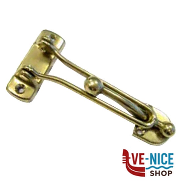 GANCIO SICUREZZA OTTONE LUCIDO 106OL CATENE SICUREZZA F - immagine 3