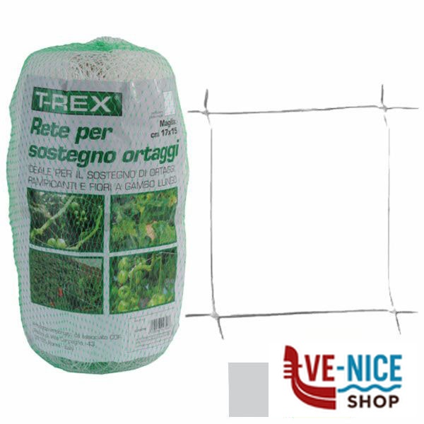 RETE RAMPICANTI 17x15 h 200 m 100 B/CA TREX 01022 RETE RAMPICANTI F - immagine 3