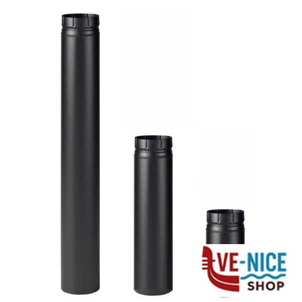 TUBO SMALTATO 15x 50 NERO OPACO AETERNUM ALA Q40 100 500 110 TUBI SMALTATI F - immagine 4
