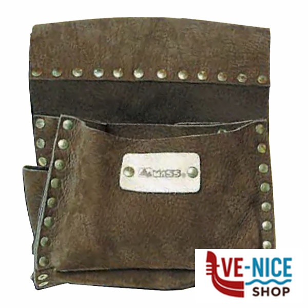 BORSA CARPENTIERE 3T CUOIO BORCHIE MASS 134EX BORSE CARPENTIERE F - immagine 4