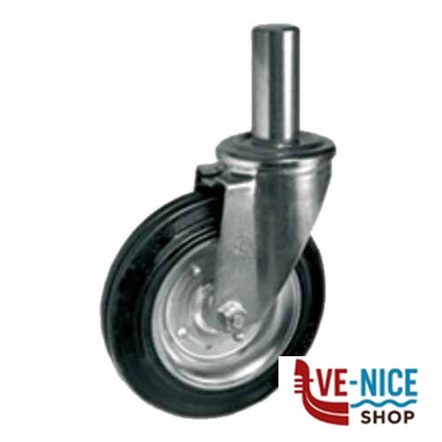RUOTA GOMMA PERNO INNOCENTI 200x50 535516 TR 535516 RUOTE INDUSTRIALI F - immagine 2
