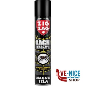INSETTICIDA RAGNI MAGNATELA ml 500 ZIG-ZAG 646 INSETTICIDI C - immagine 2