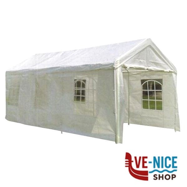 GAZEBO FERRO CARPORT 3x 6 VETTE 05137 CP-036 GAZEBO C - immagine 2