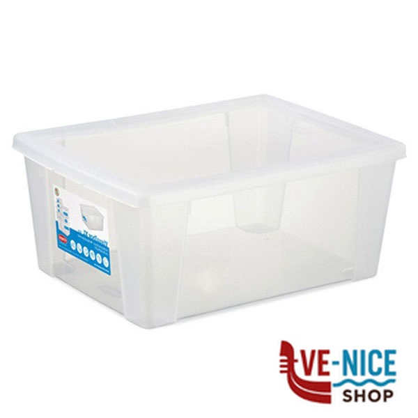 BOX VISUALBOX VERDE cm 36x25 h 14 STEFANPL 13110 BOX CONTENITORI C - immagine 2