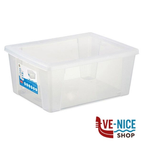 BOX VISUALBOX TRASPAR. cm 36x25 h 14 STEFANPL 13051 BOX CONTENITORI C - immagine 2