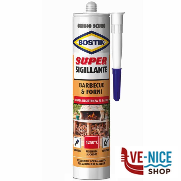 SIGILLANTE ALTA TEMPERATURA NERO g 530 BOSTIK 7002452 BOSTIK F - immagine 4