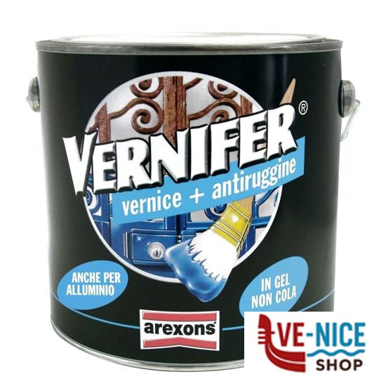 VERNIFER ml 2000 GRAFITE METALLIZZATO AREXONS 4931 AREXONS F - immagine 3
