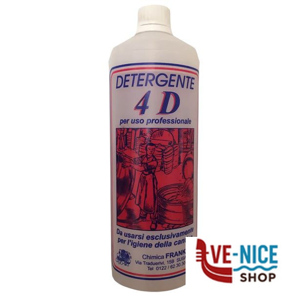 DETERGENTE ENOLOGICO 4D LIQUIDO l 1,0 FRANKE PV291Z CHIMICI ENOLOGIA C - immagine 3