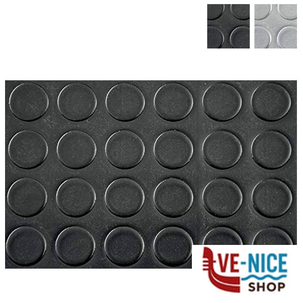PAVIMENTO PVC BOLLO mm 1,0 h 100 m 25 GRIGIO XTRA TAPPETI ANTISCIVOLO C - immagine 2