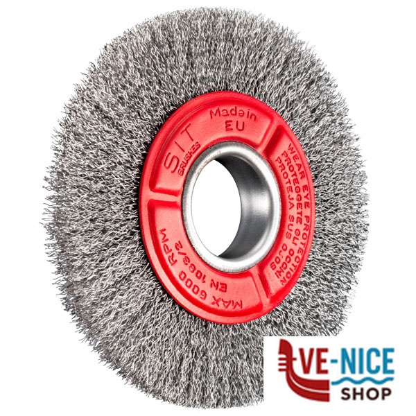 SPAZZOLA CIRCOLARE 100x15 f.16 SIT 3102-050 SPAZZOLE ELETTROUTENSILI F - immagine 3