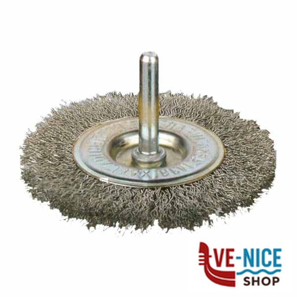 SPAZZOLA CIRCOLARE 50x5 CODULO INOX BL SIT BG50-965 SPAZZOLE ELETTROUTENSILI F - immagine 2