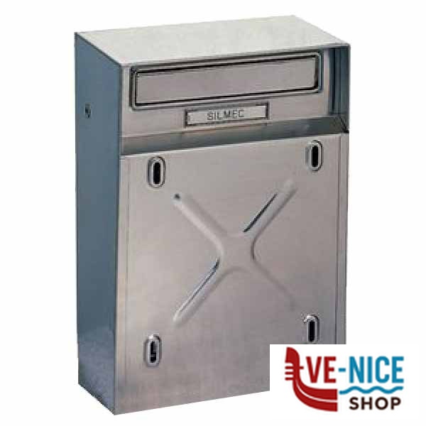 CASSETTA LETTERE INOX RECINZIONI 10-009 SILMEC 10-009 CASSETTE LETTERE F - immagine 2