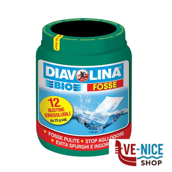 ATTIVATORE BIO FOSSE BUSTINE Pz 12 DIAVOLINA 16020 DISGORGANTI E ATTIVATORI C - immagine 2