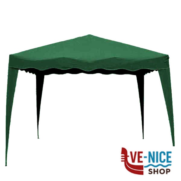 GAZEBO FERRO RAPIDO VERDE 3x3 VETTE 04999 FG-033 (GREEN) GAZEBO C - immagine 3