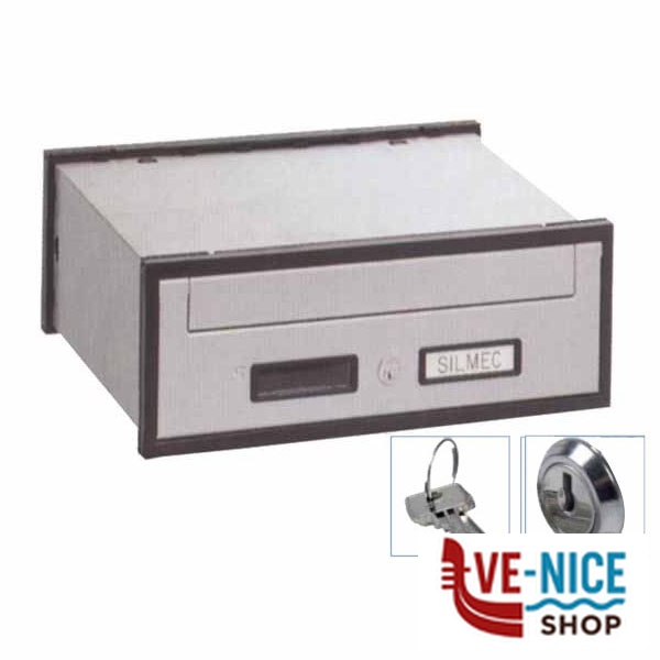 CASELLARIO ORIZ ALL SILVER ANT 30-101 SILMEC 30-101.72 CASSETTE LETTERE F - immagine 3