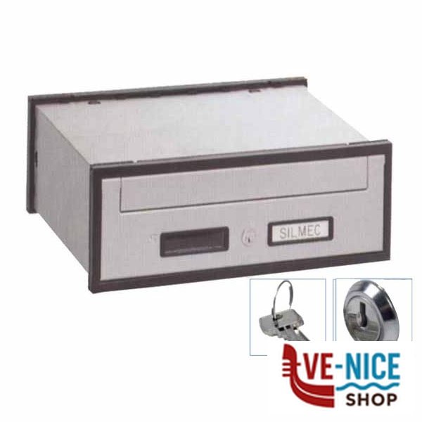 CASELLARIO ORIZ ALL SILVER ANT 30-103 SILMEC 30-103.72 CASSETTE LETTERE F - immagine 4