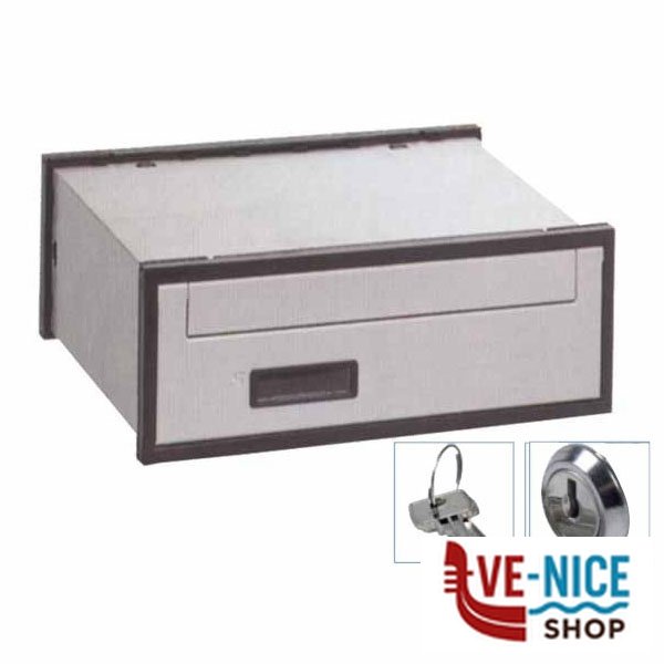 CASELLARIO ORIZ ALL SILVER POST 30-303 SILMEC 30-303.72 CASSETTE LETTERE F - immagine 2