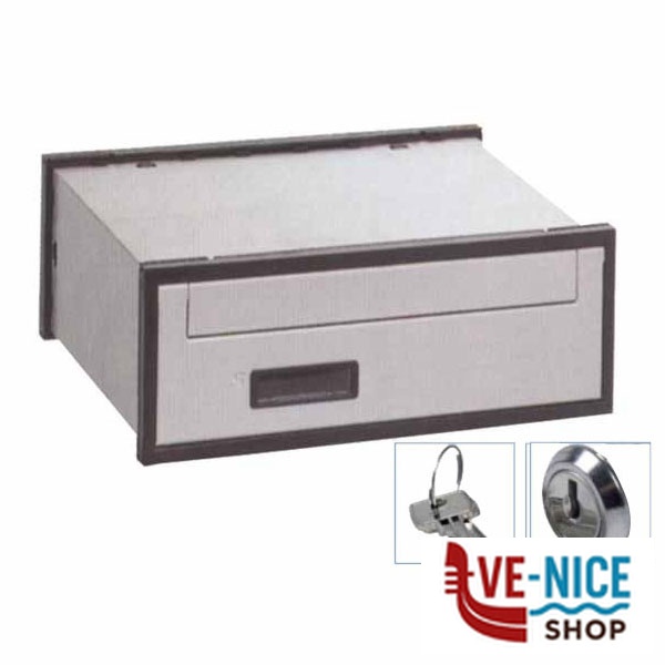 CASELLARIO ORIZ ALL SILVER POST 30-301 SILMEC 30-301.72 CASSETTE LETTERE F - immagine 2