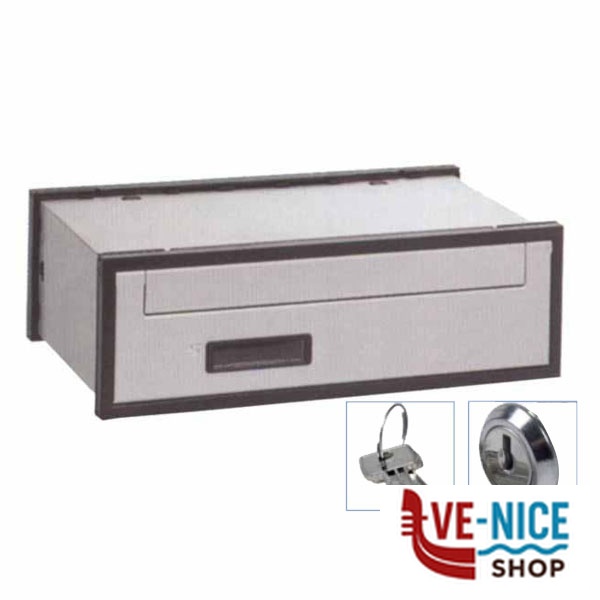 CASELLARIO ORIZ ALL SILVER POST 30-601 SILMEC 30-601.72 CASSETTE LETTERE F - immagine 2