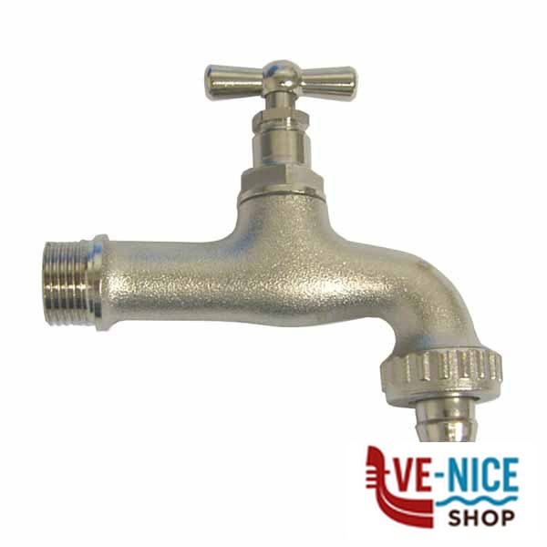 RUBINETTO OTT NIC VITE 3/4" PORTAGOMMA 1" 535020 RUBINETTI F - immagine 4