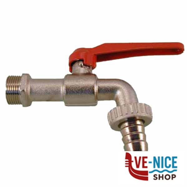 RUBINETTO OTTONE SFERA 1/2" STANDARD 055015 RUBINETTI F - immagine 2