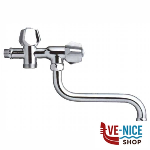 RUBINETTO LAVATRICE SNODATO 1/2" 509 RUBINETTI F - immagine 4