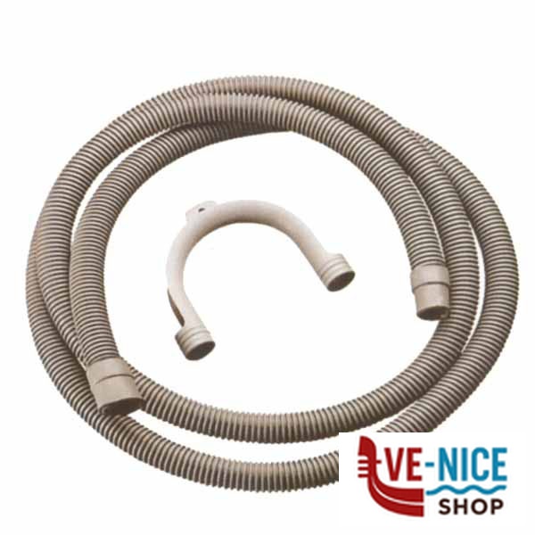 GOMMA LAVATRICE SCARICO cm 200 TSL200 + CURVA GOMME LAVATRICI F - immagine 3