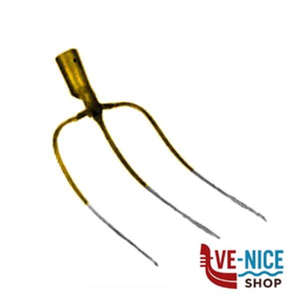 FORCA 3 DENTI ORO STYRIA H310DP FORCHE F - immagine 2