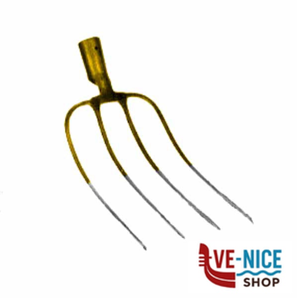 FORCA 4 DENTI ORO STYRIA D420DP FORCHE F - immagine 4