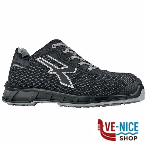 SCARPE JACKSON GRIGIO/SILVER BASSE 41 S3 UPOWER RK20104-41 SCARPE ANTINFORTUNISTICHE F - immagine 4