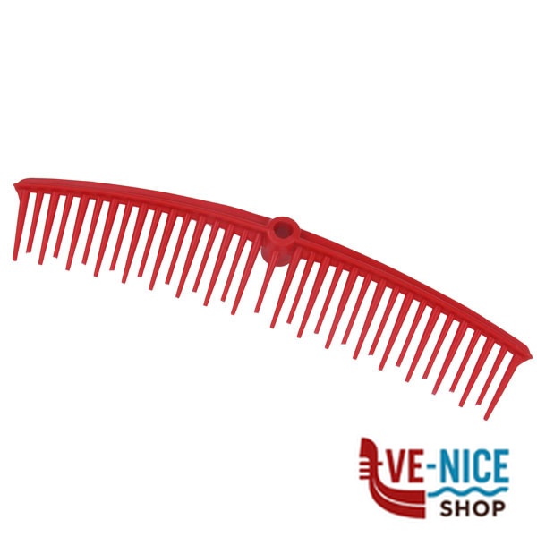 RASTRELLO PLASTICA 34 DENTI FITTI STEA 004 RASTRELLI F - immagine 2