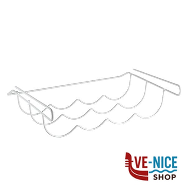 MENSOLA BASIC COOL BOTTLE 41x33 h 12 METALTEX 36.49.01 PORTABOTTIGLIE CANTINA C - immagine 3