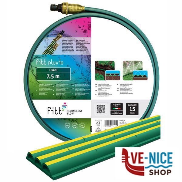 TUBO FORATO PLUVIO m 7,5 FITT 69000.00022.59027 TUBI IRRIGATORI F - immagine 2