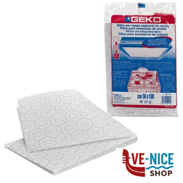 FILTRO CAPPE POLIESTERE CAMAL cm 45x100 11946 FILTRI CAPPE C - immagine 2