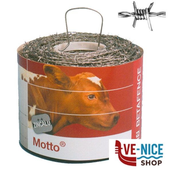 FILO SPINATO MOTTO ZINCATO m 100 BETAFENCE 7082566 BETAFENCE-FILO SPINATO F - immagine 4