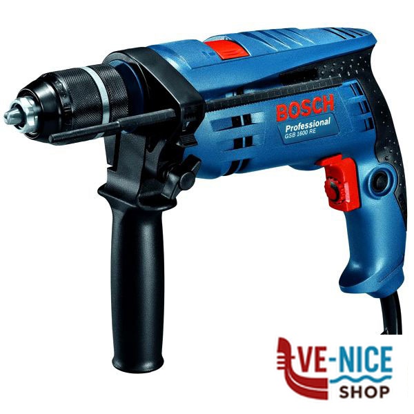 TRAPANO PERCUSSIONE GSB1600RE PRO BOSCH 0.601.228.200 BOSCH ELETTROUTENSILI F - immagine 2
