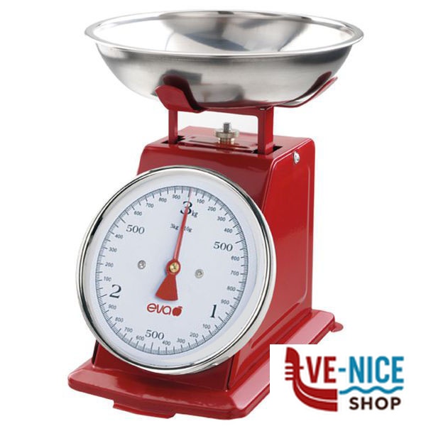 BILANCIA CUCINA MECCANICA kg 3 EVA 033057 BILANCE CUCINA C - immagine 3