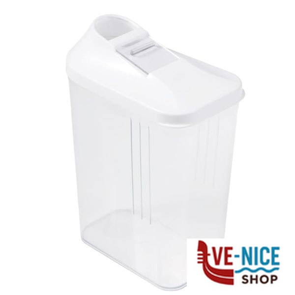 BARATTOLO DOSATORE cc 1000 cm 11x6,5 h 19 KEEEPER 043530 BARATTOLI PLASTICA C - immagine 4