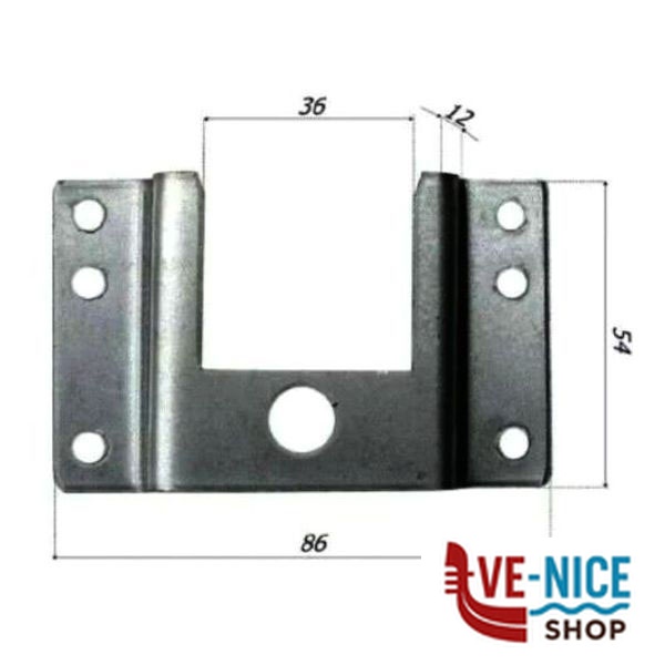 SUPPORTO A CASSONETTO 1092/C ACCESSORI AVVOLGIBILI F - immagine 2