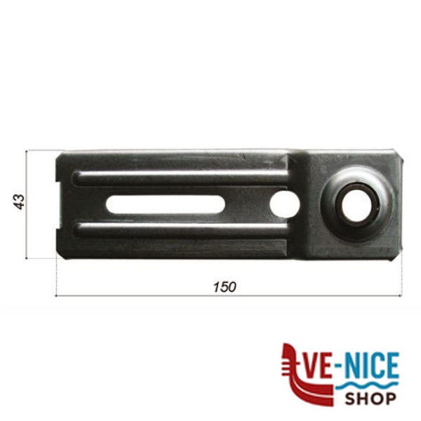 SUPPORTO SFERA STAFFA 1104/N ACCESSORI AVVOLGIBILI F - immagine 4
