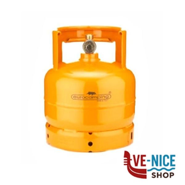 BOMBOLA GAS kg 5 EUROCAMPING 51031004/TP BOMBOLE GAS FORNELLONI C - immagine 2